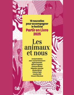 Couverture Recueil « les animaux et nous » illustration Caroline Keppy