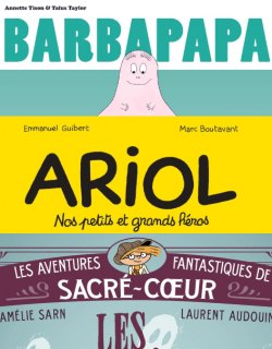 Visuel pour les trois coéditions