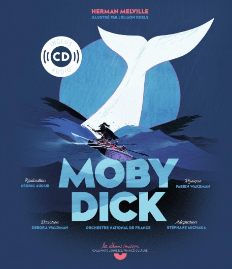Moby Dick d'après Herman Melville de Stéphane Michaka (Gallimard)