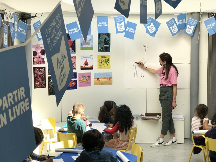 Atelier avec Soledad Bravi (c) Les Beaux Yeux