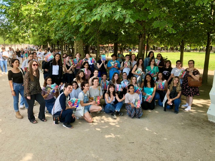  Chasse aux livres dans le Jardin des Tuileries avec Lectrice_à_plein_temps © CNL