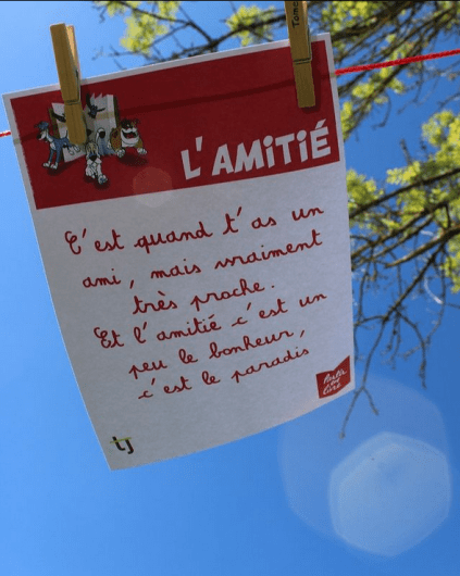 L'amitié...