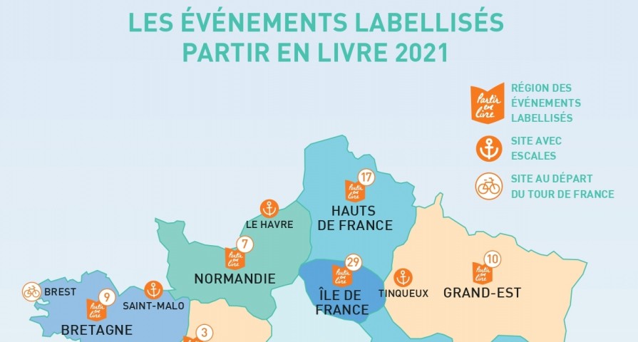 Carte de France des labellisés