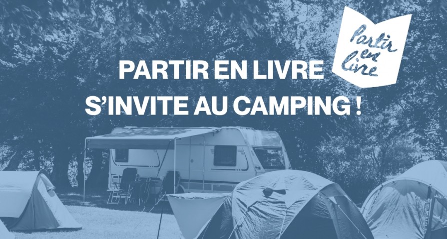 Partir en Livre s'invite au camping
