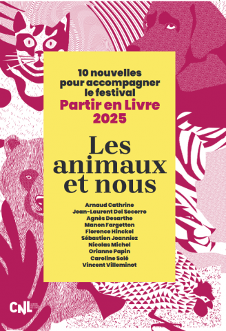 Couverture Recueil « les animaux et nous » illustration Caroline Keppy