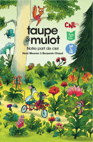 couverture « La baignade » extrait de Taupe et Mulot
