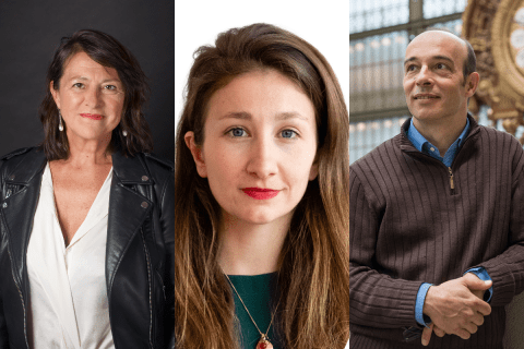 Visuel des intervenants à la table ronde du Festival du Livre à Paris 2026