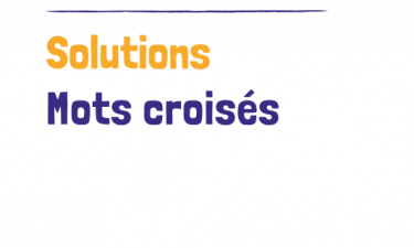 Solution Mots croisés - Incorruptibles