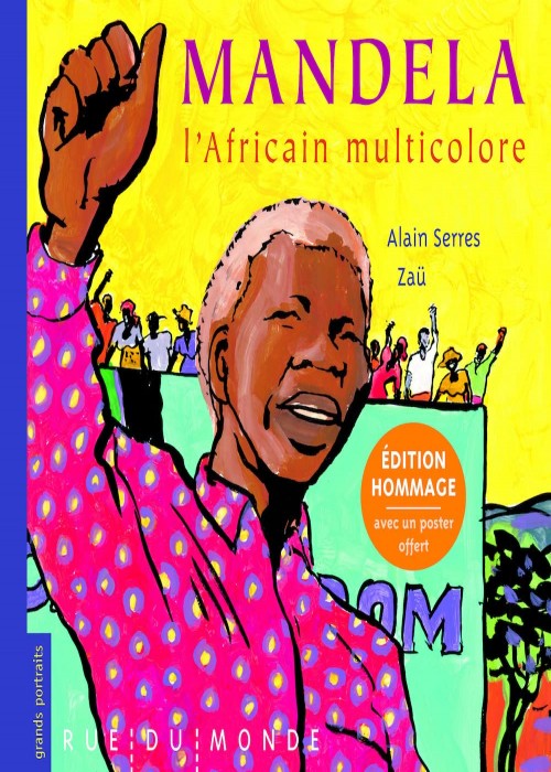 Couverture de "Mandela, l'Africain multicolore"