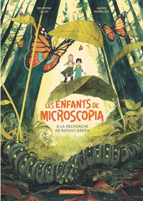Couverture de Les Enfants de Microscopia