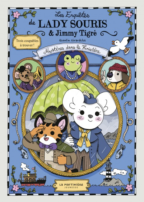 Couverture Les enquêtes de Lady souris et Jimmy trigré