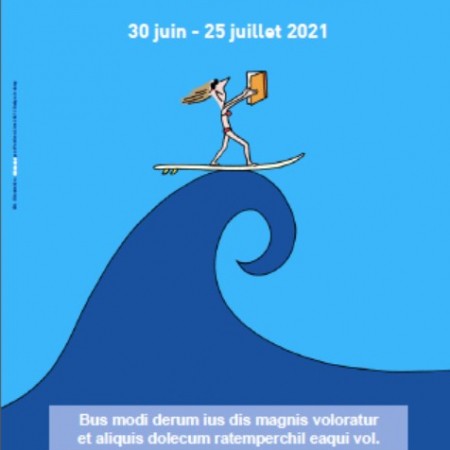 Partir en Livre 2021 - Flyer personnalisable A5 