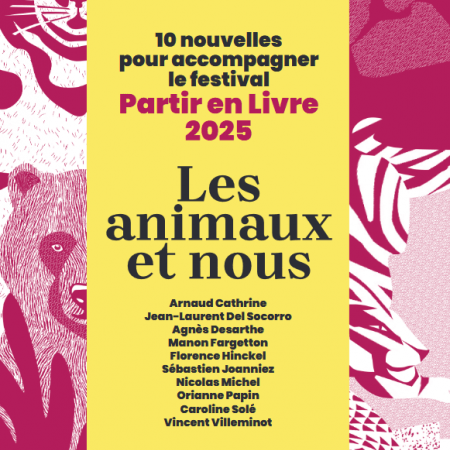 Couverture Recueil « les animaux et nous » illustration Caroline Keppy