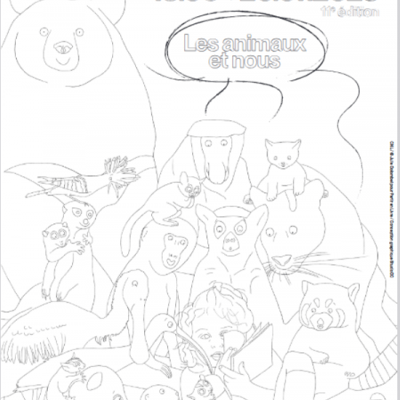 affiche coloriage 2025