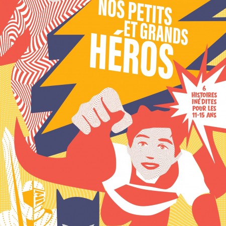 Couverture recueil de nouvelles 12e édition de Partir en Livre