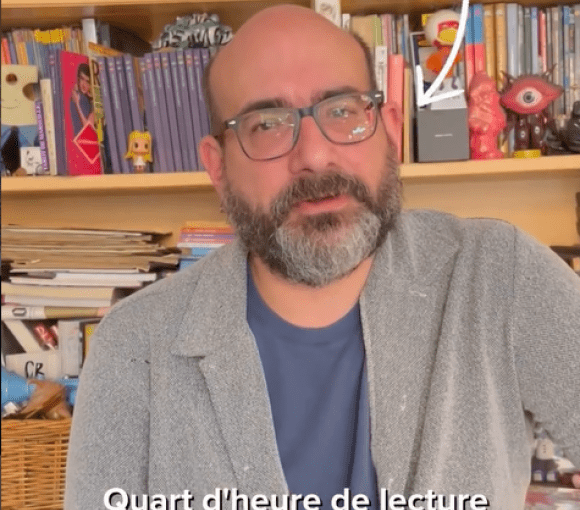 Julien Neel pour le Quart d'heure de lecture