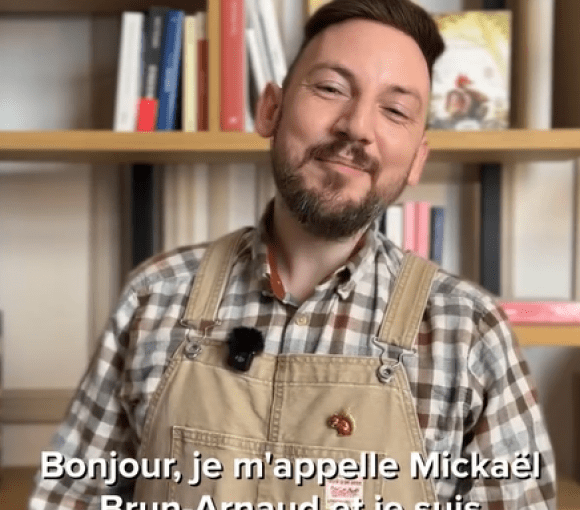 Mickaël Brun-Arnaud pour le Quart d'heure de lecture