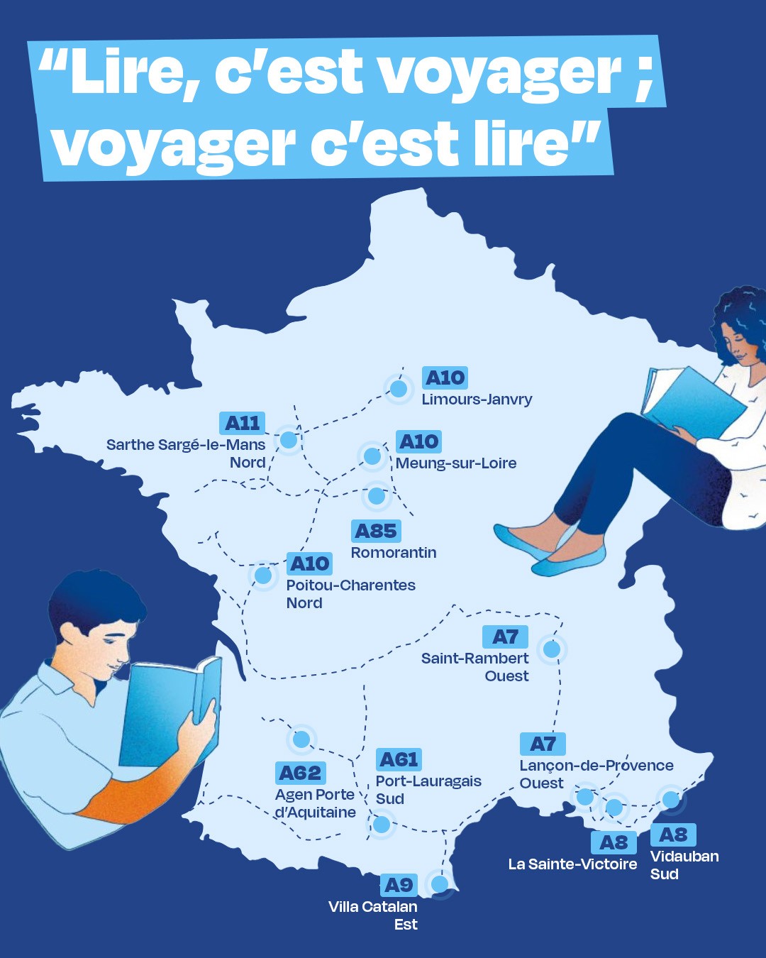 Voyager, c'est lire