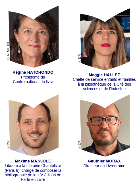 photos des 4 intervenants du webinaire