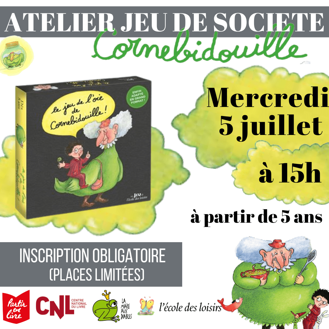 Jeu De L'Oie De Cornebidouille - Jeu De Société Familial Et Amusant